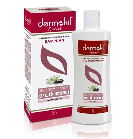 Dermokil Boyalı ve Permalı Saçlar için Şampuan